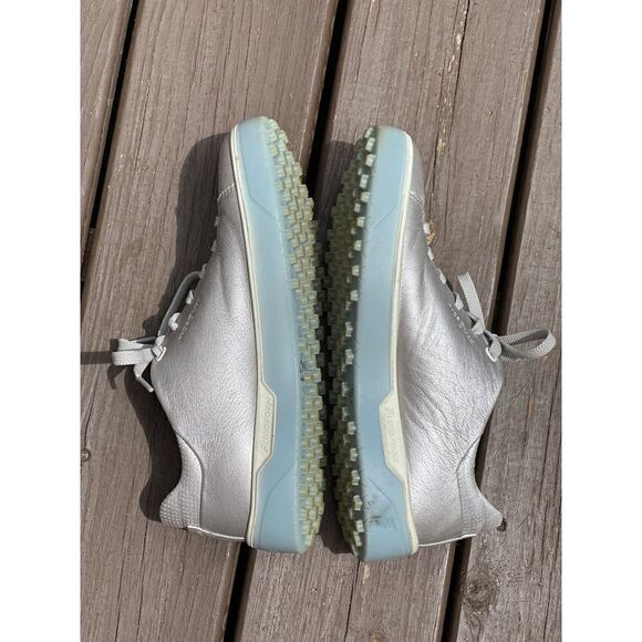 ECCO Golf  Silver Tray Hydromax™ Golf Shoes Size 8.5 - Picture 8 of 12